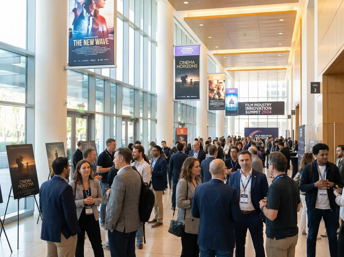 影视行业峰会现场，专业人士交流 每日大赛 信息